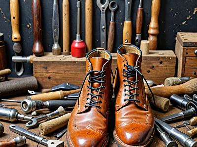 Professional shoe repair tools and techniques